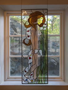 Art nouveau lady